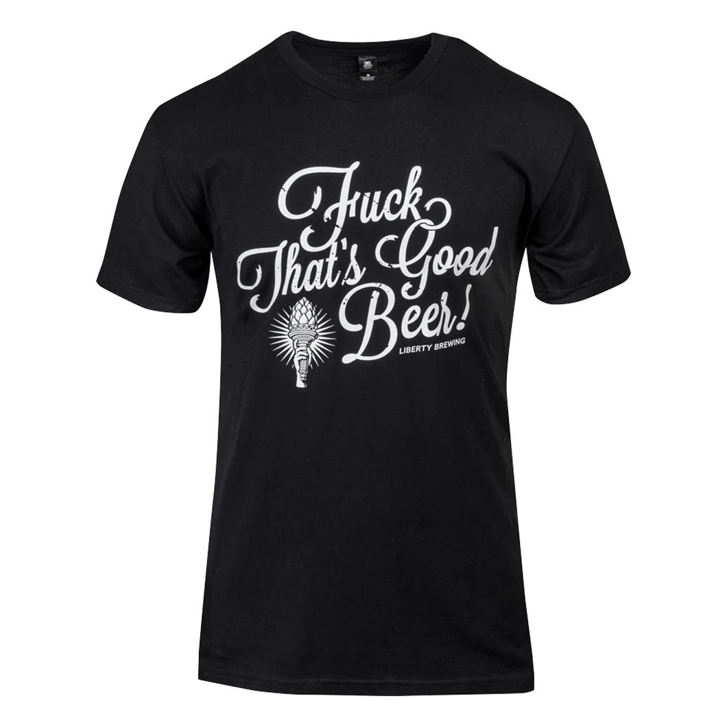 fuck T-Shirt - Black – Liberty Brewing