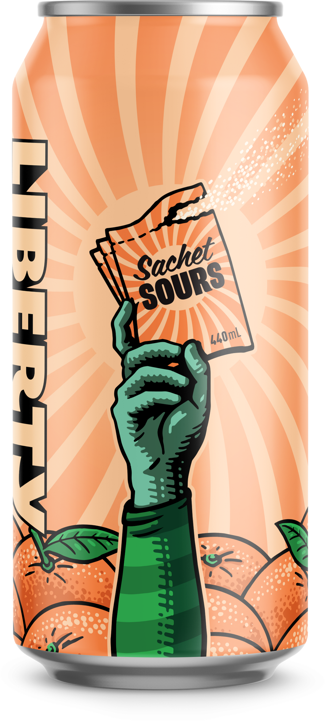 Sachet Sour - Orange